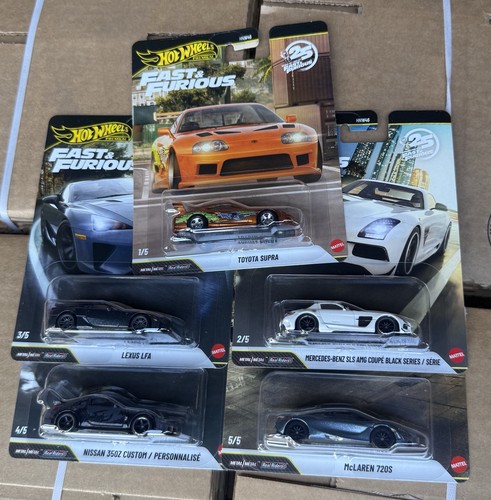 Hot wheels premium fast - hot, &